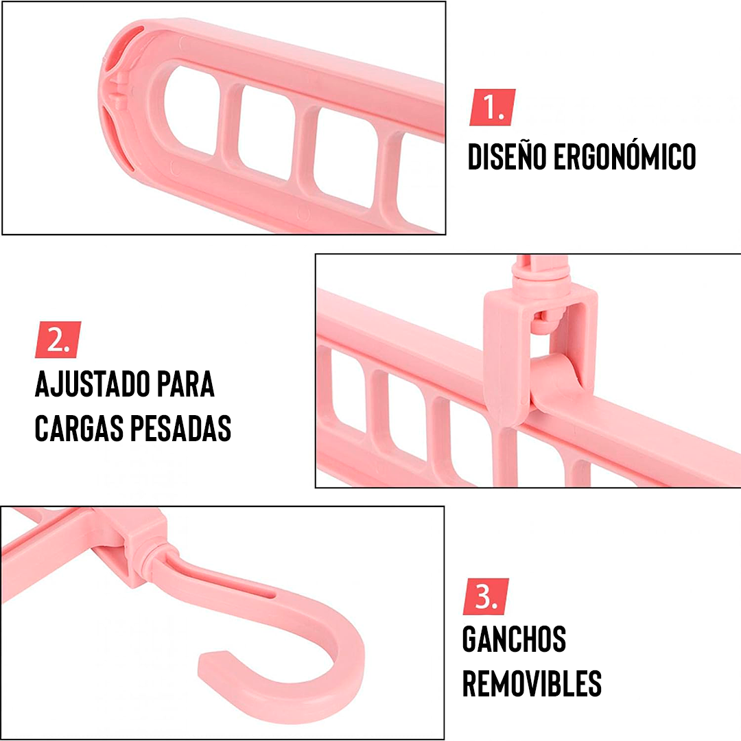 Miniatura 5 de Gancho de ropa X 3